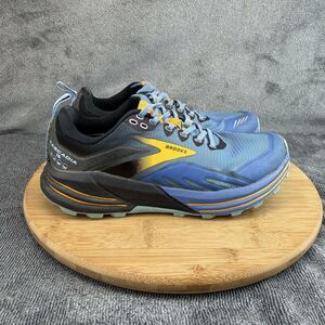 Brooks Cascadia 16 Shoes Womens Size 7.5 Blue Trail Running Sneakers 1203631B414